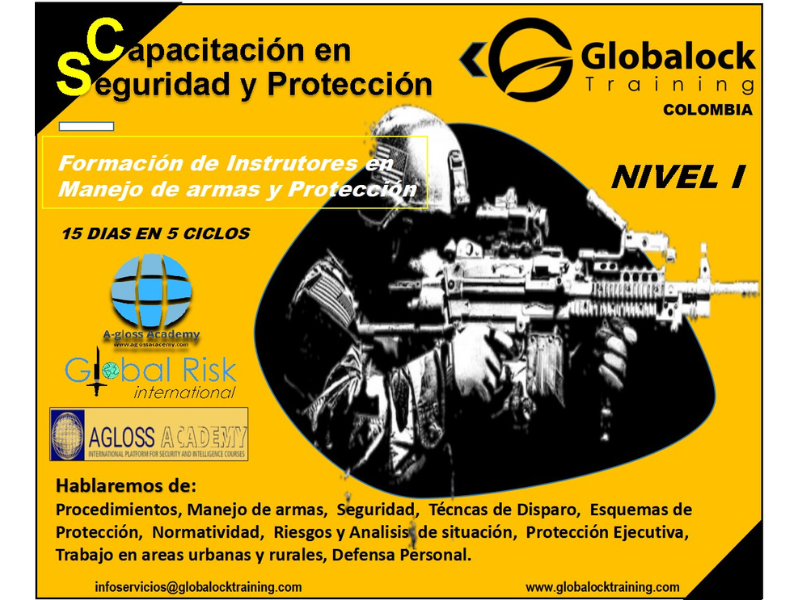 Capacitación, entrenamiento y formación en seguridad y protección